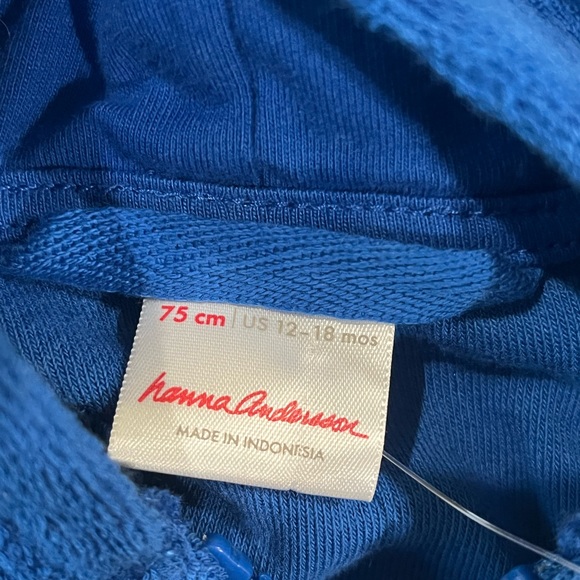 NWT Hanna Andersson sweatshirt 12-18 months - Picture 5 of 5